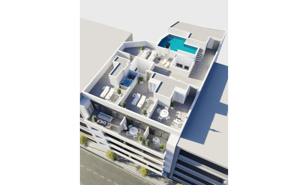 Obra nueva - Ático -
Torrevieja - Centro