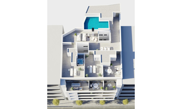 Obra nueva - Apartment -
Torrevieja - Centro
