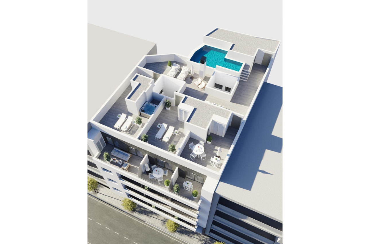 Obra nueva - Apartment -
Torrevieja - Centro