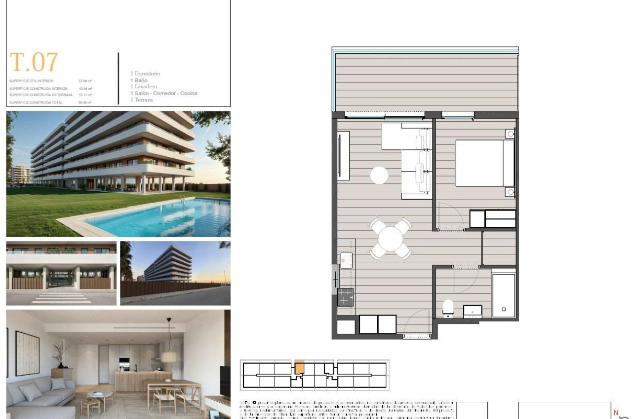 Obra nueva - Apartment -
Moncofa - Playa de Moncofa