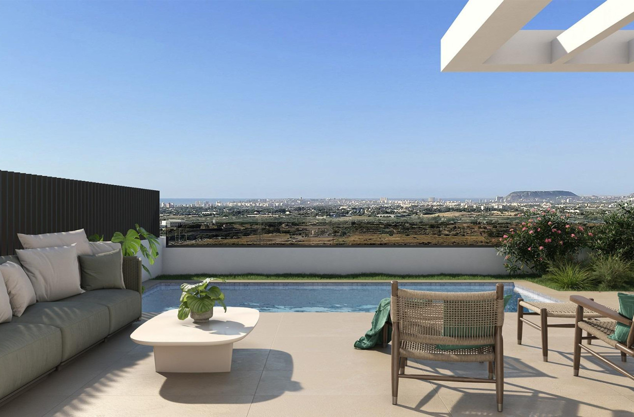 Obra nueva - Villa -
Mutxamel - Cotoveta