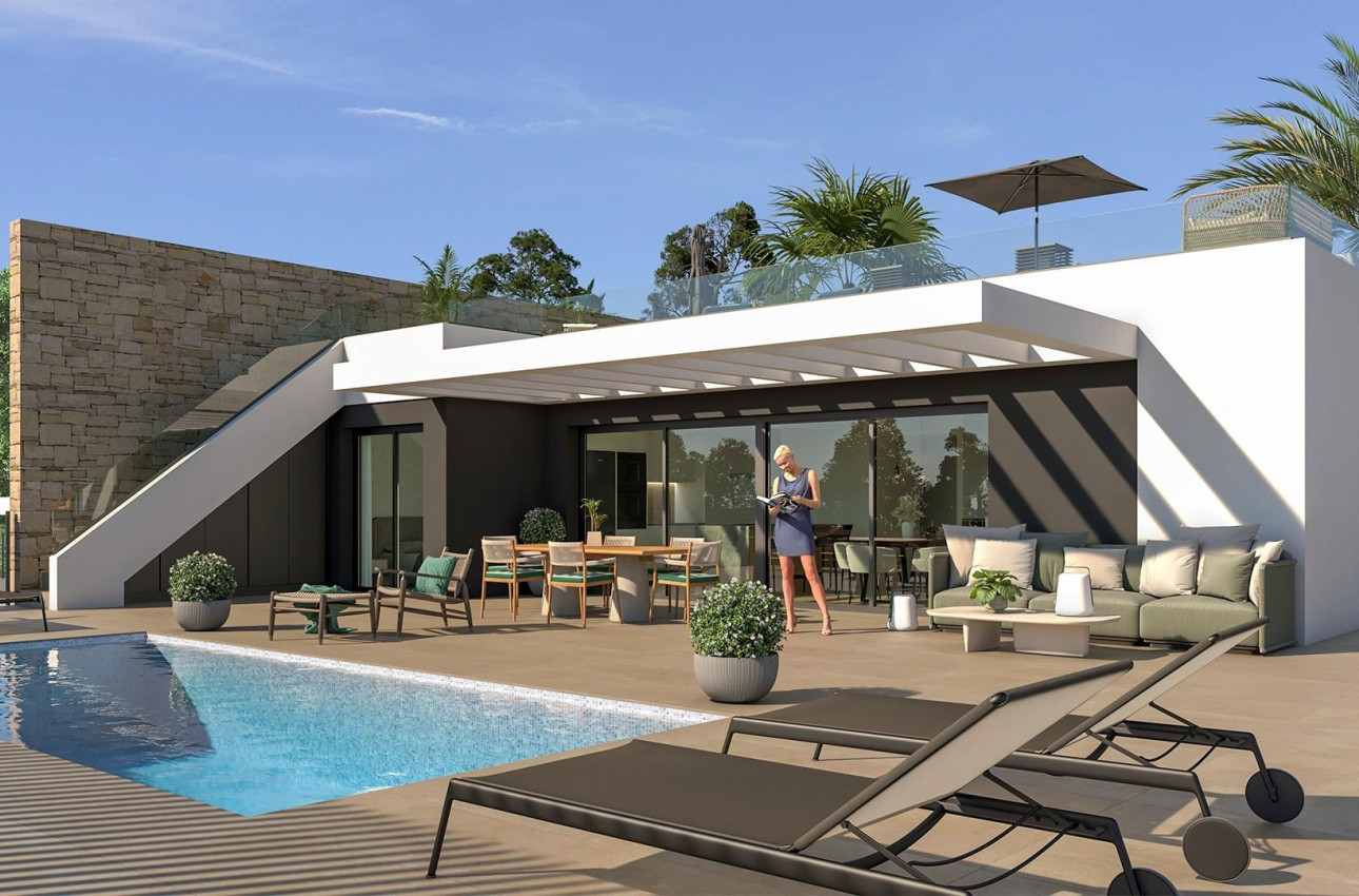 Obra nueva - Villa -
Mutxamel - Cotoveta