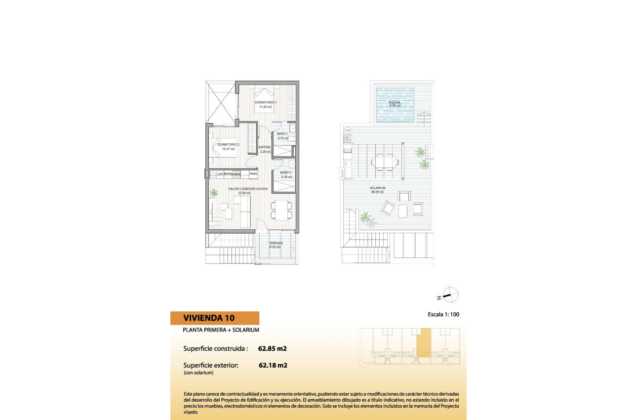 Obra nueva - Bungalow -
San Pedro del Pinatar - El Salero