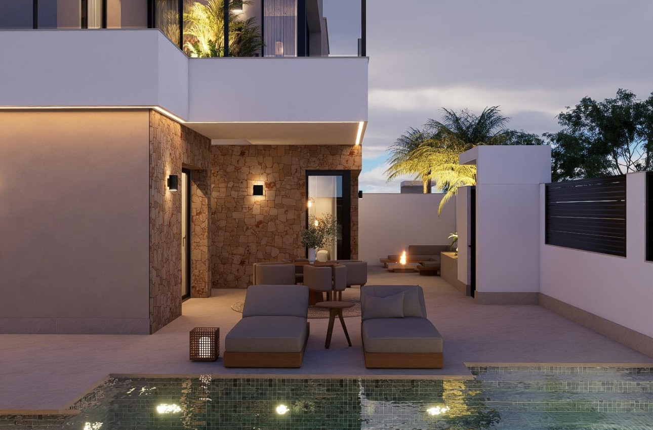 Obra nueva - Villa -
San Pedro del Pinatar - Los Antolinos
