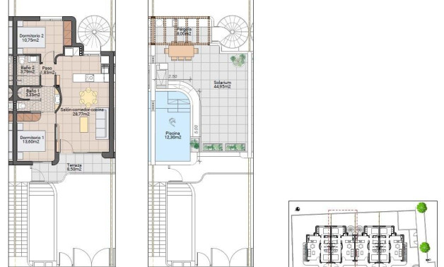Obra nueva - Bungalow -
Pilar de la Horadada - pueblo