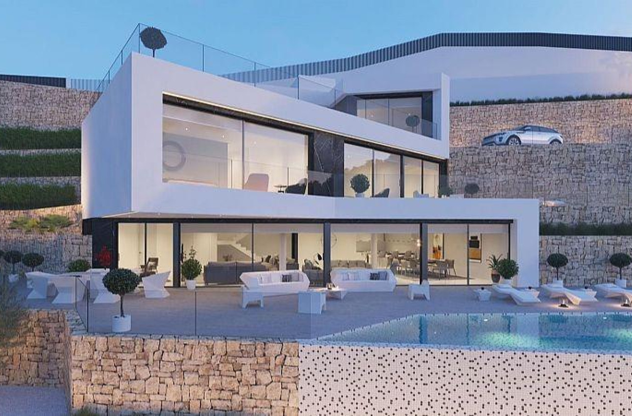 Obra nueva - Villa -
Benissa - Racó Del Galeno