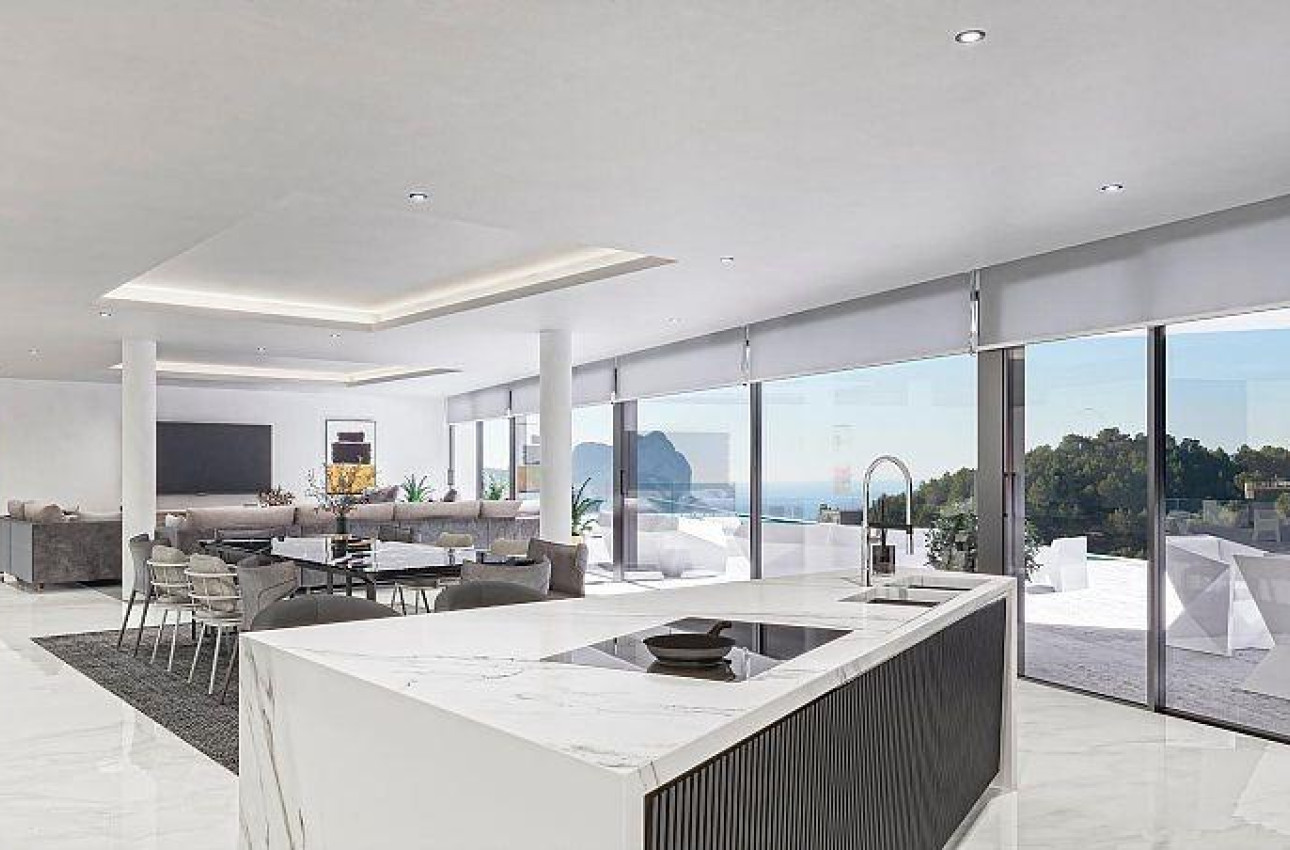 Obra nueva - Villa -
Benissa - Racó Del Galeno
