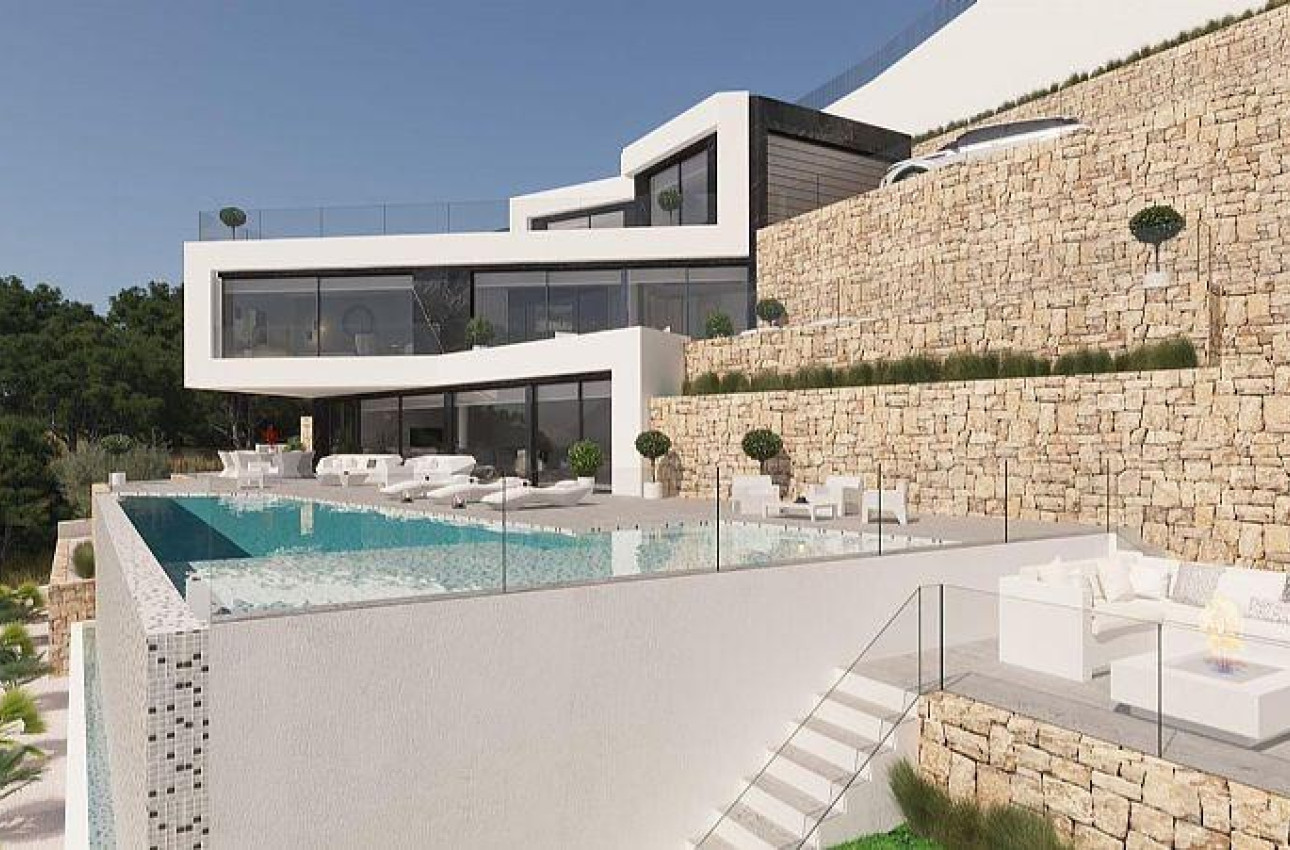 Obra nueva - Villa -
Benissa - Racó Del Galeno