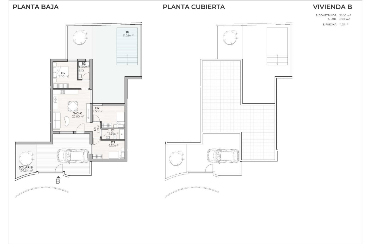 Новое здание - Town House -
Mazarron - Country Club