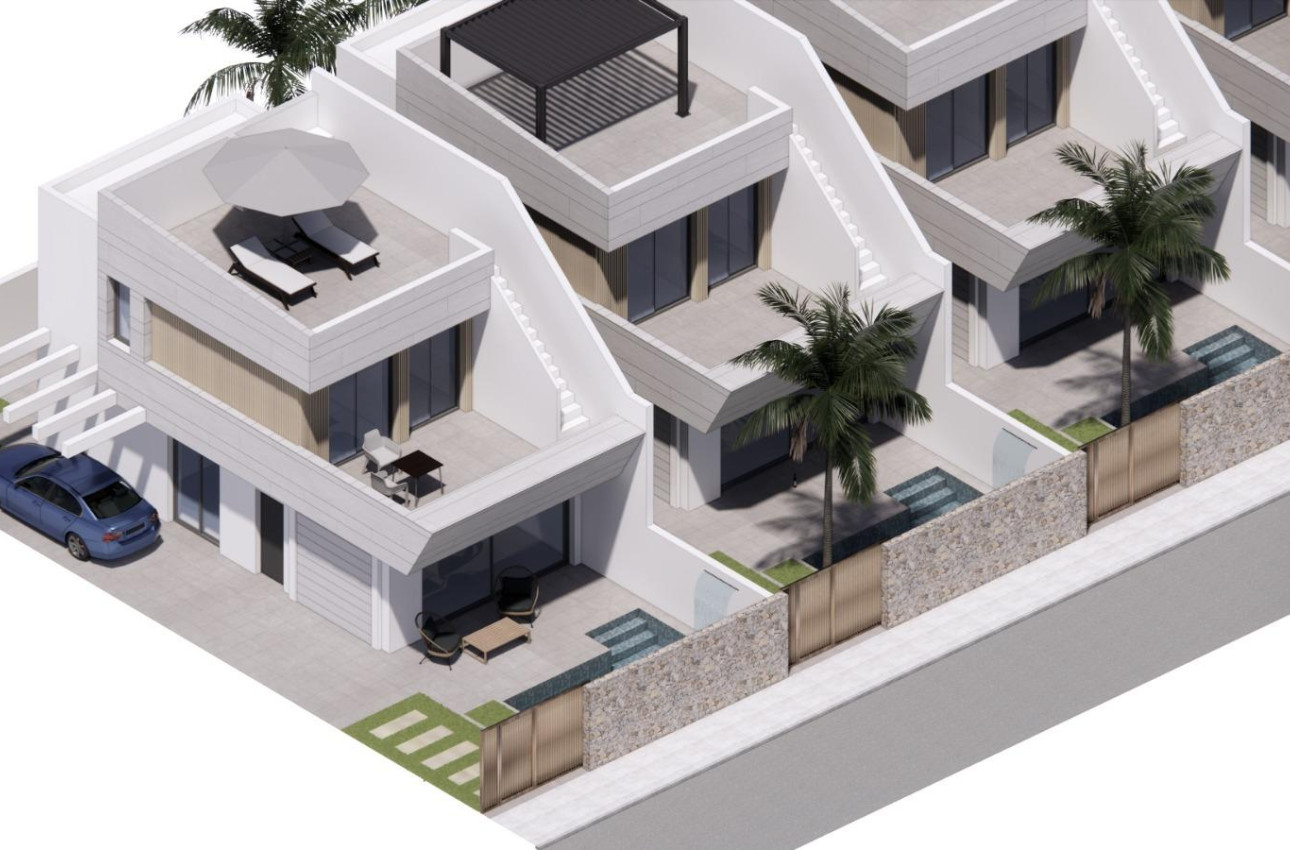 Obra nueva - Villa -
San Javier - Parque de los leones
