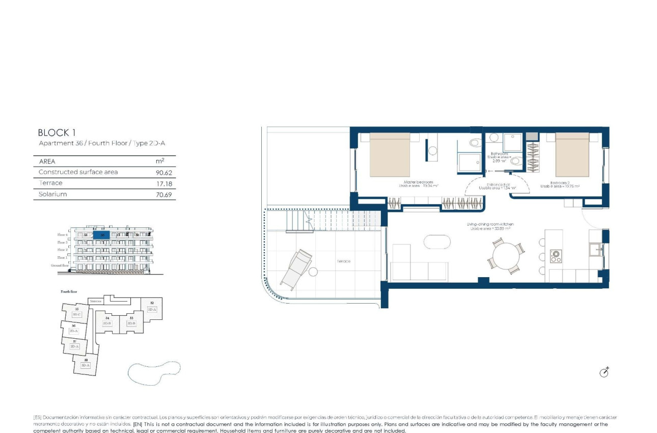 New Build - Penthouse -
Baños y Mendigo - El Valle Golf