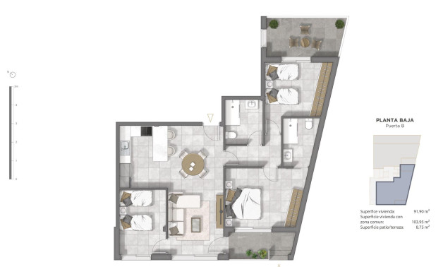New Build - Apartment -
Guardamar del Segura - Pueblo
