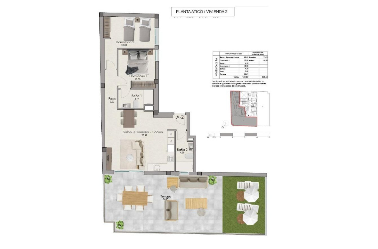 Obra nueva - Ático -
Santa Pola - Centro