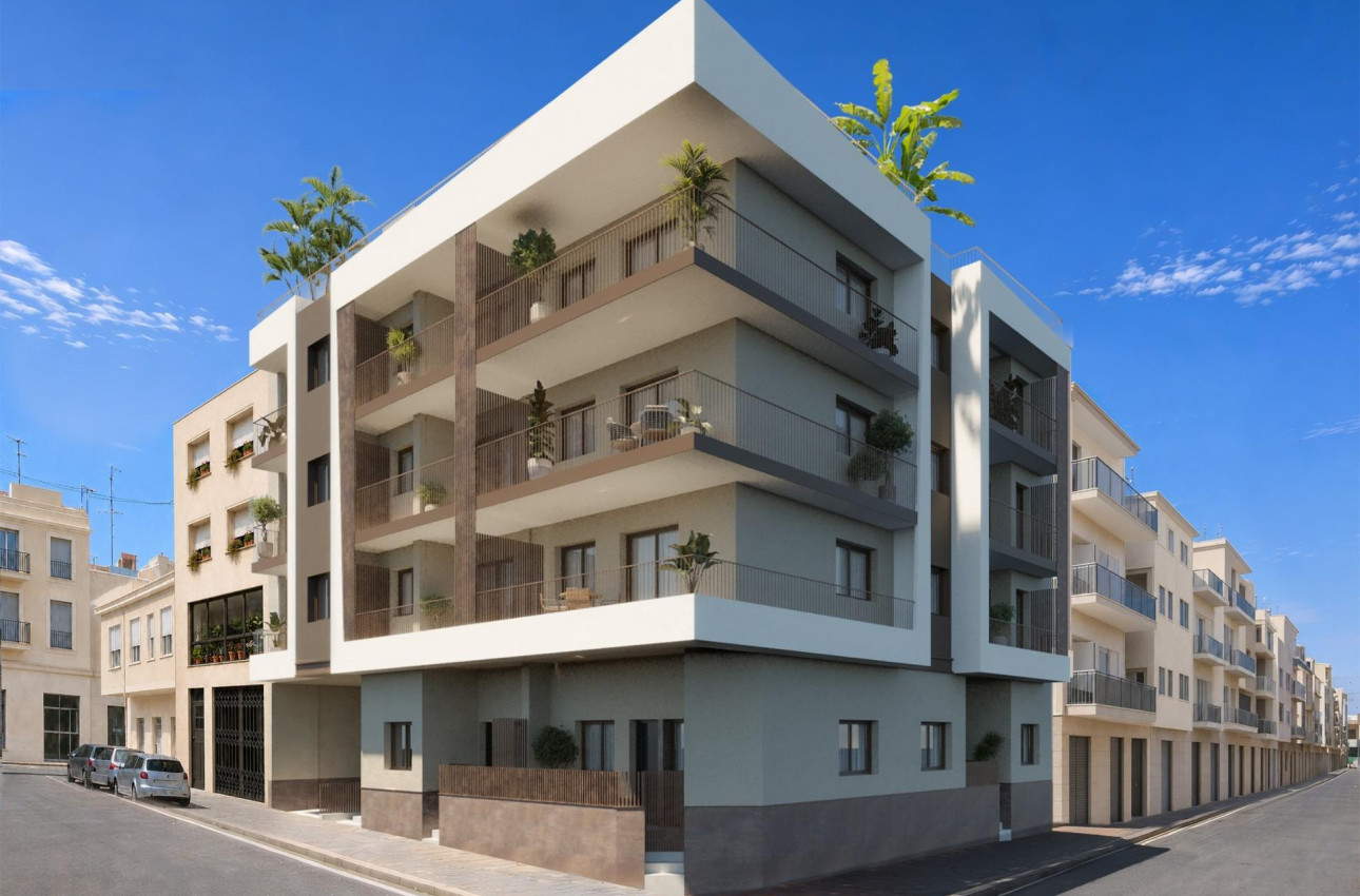 Obra nueva - Apartment -
Santa Pola - Centro