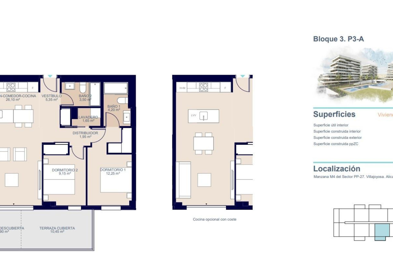 Obra nueva - Apartment -
Villajoyosa - Playa del Torres