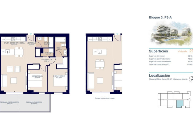 Obra nueva - Apartment -
Villajoyosa - Playa del Torres