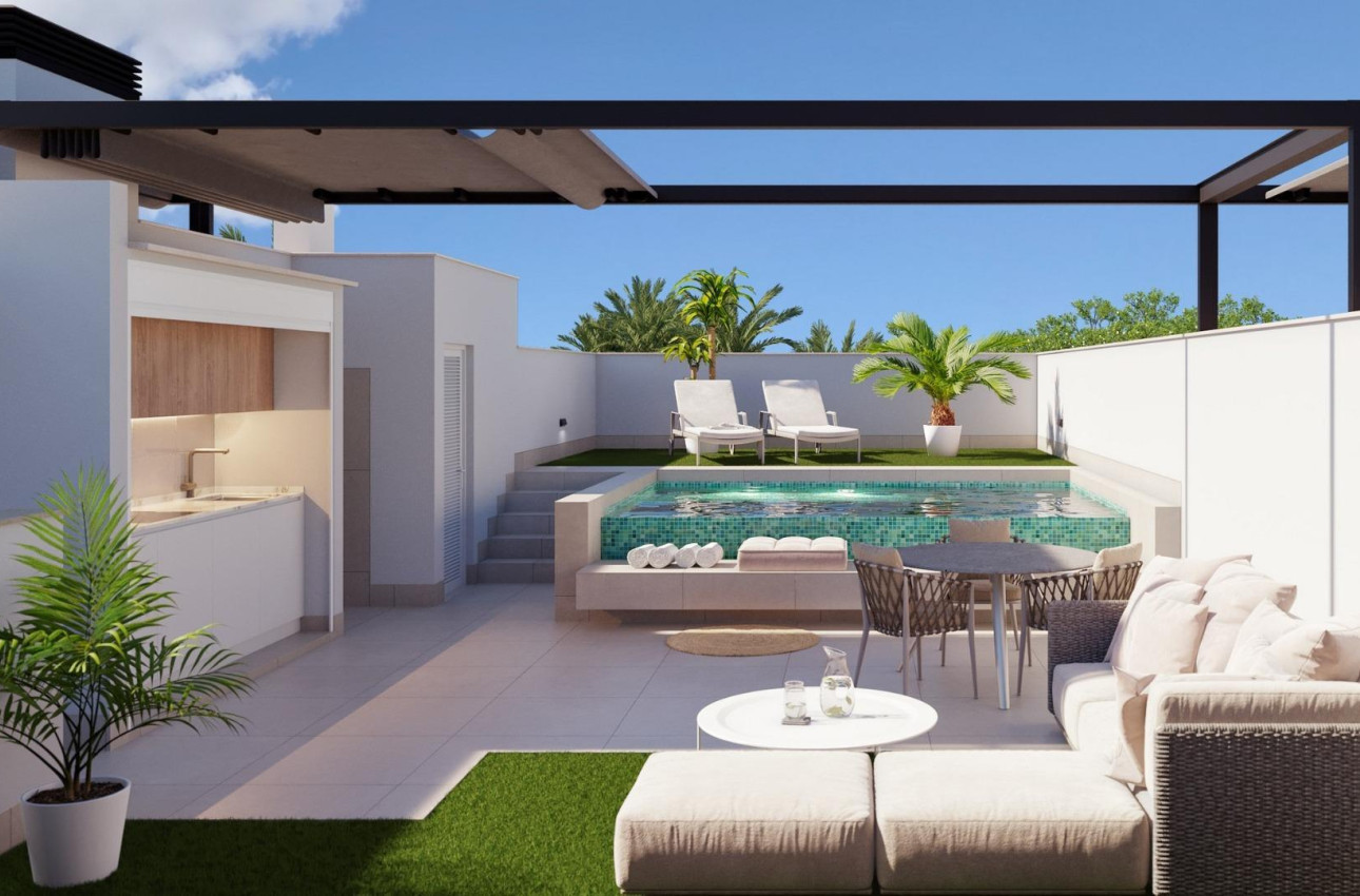 Obra nueva - Bungalow -
Pilar de la Horadada - pueblo