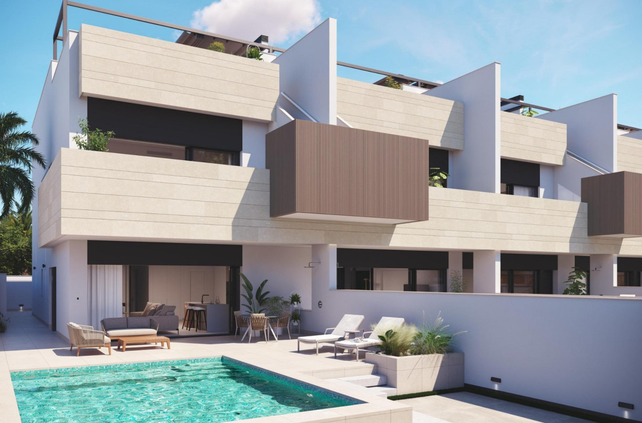 New Build - Bungalow -
Pilar de la Horadada - pueblo
