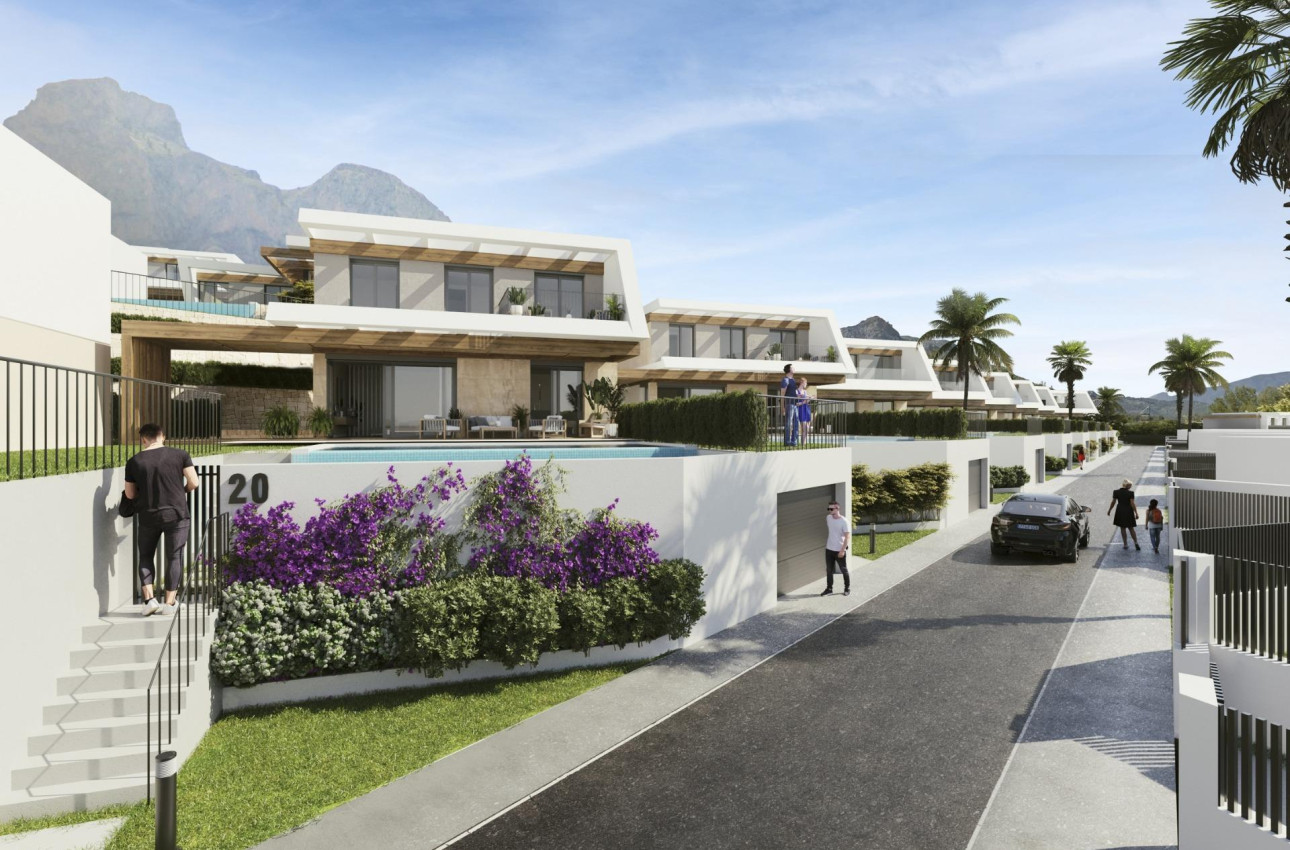 Obra nueva - Villa -
Polop - PAU 1