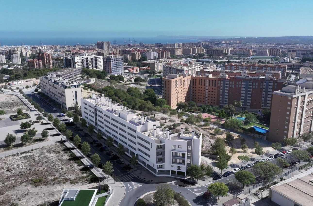 Obra nueva - Ático -
Alicante - San Agustín-PAU 2