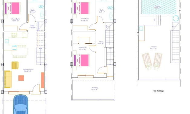 Obra nueva - Town House -
San Pedro del Pinatar - Pueblo