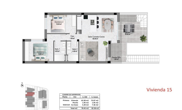Obra nueva - Bungalow -
Pilar de la Horadada - pueblo