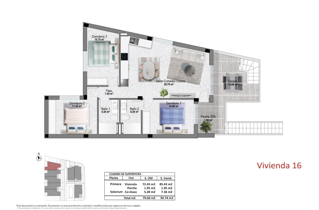 Obra nueva - Bungalow -
Pilar de la Horadada - pueblo