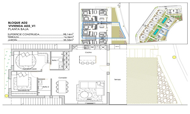New Build - Bungalow -
Torre Pacheco - Santa Rosalia Lake and Life Resort