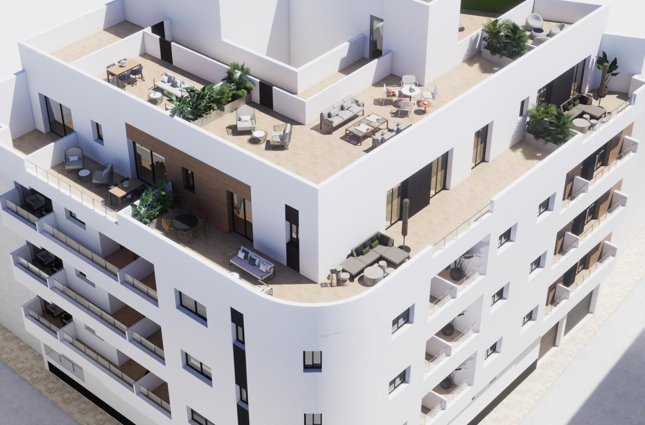 Obra nueva - Apartment -
Torrevieja - pueblo