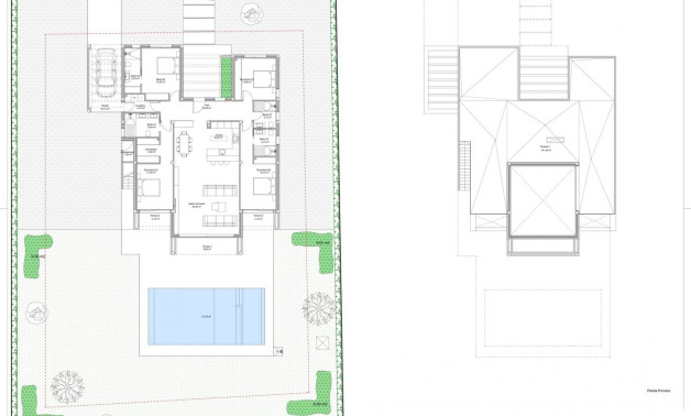 Obra nueva - Villa -
Baños y Mendigo - Altaona Golf