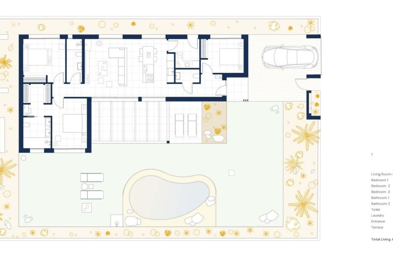 Obra nueva - Villa -
Baños y Mendigo - Altaona Golf