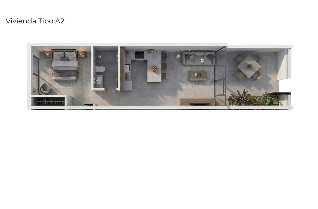 New Build - Apartment -
Vera - Vera Playa