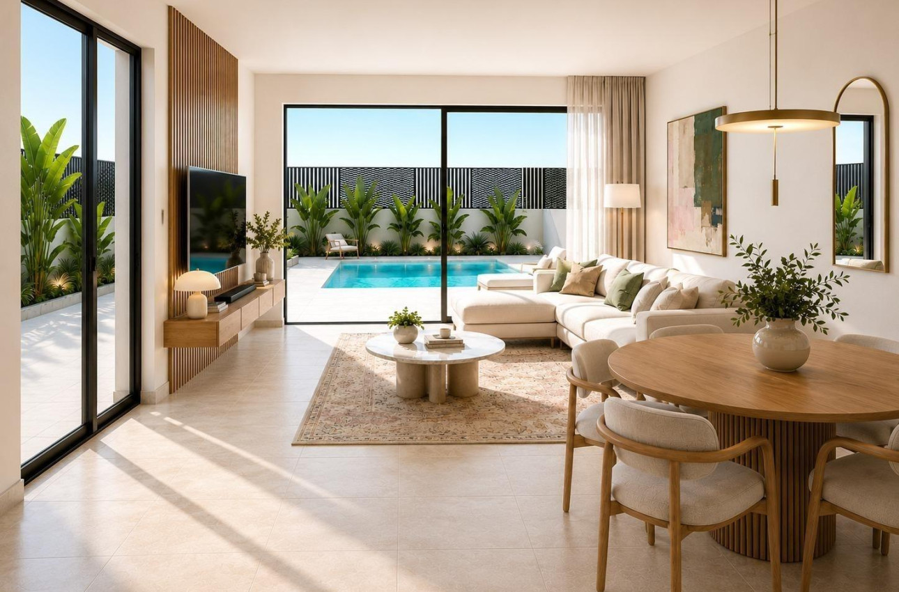New Build - Town House -
Torre Pacheco - Santa Rosalia Lake and Life Resort