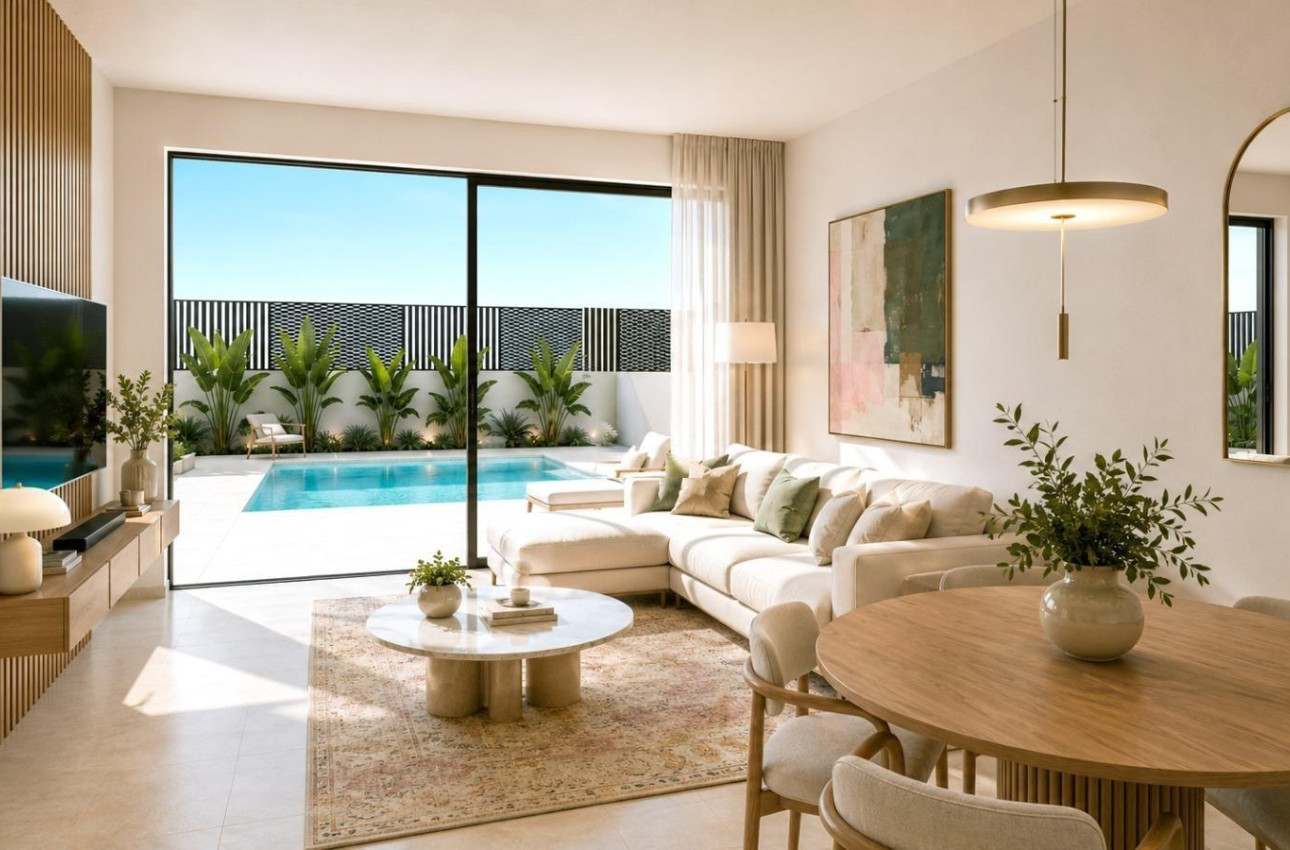 New Build - Town House -
Torre Pacheco - Santa Rosalia Lake and Life Resort
