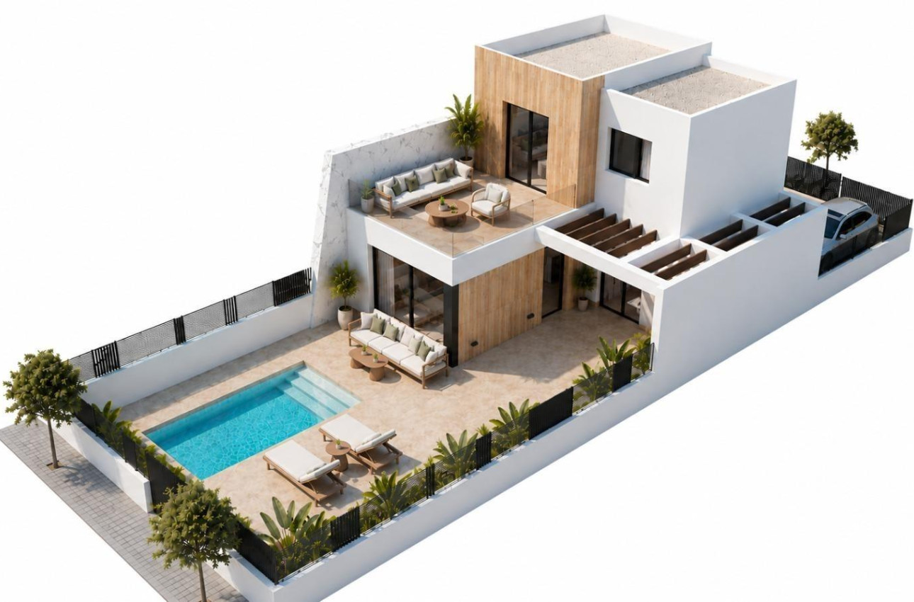 New Build - Town House -
Torre Pacheco - Santa Rosalia Lake and Life Resort