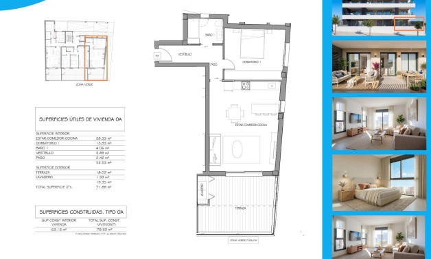 New Build - Apartment -
Benijofar - Pueblo