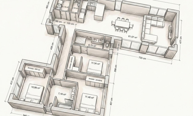 New Build - Villa -
Aspe - urbanizaciones