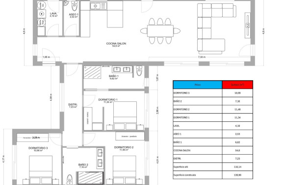 New Build - Villa -
Aspe - urbanizaciones