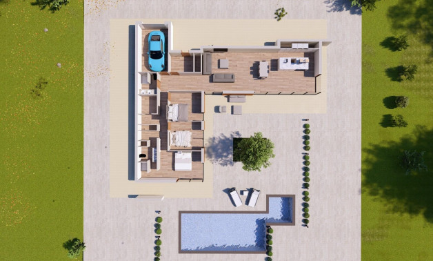 Obra nueva - Villa -
Pinoso - Casas Pastor