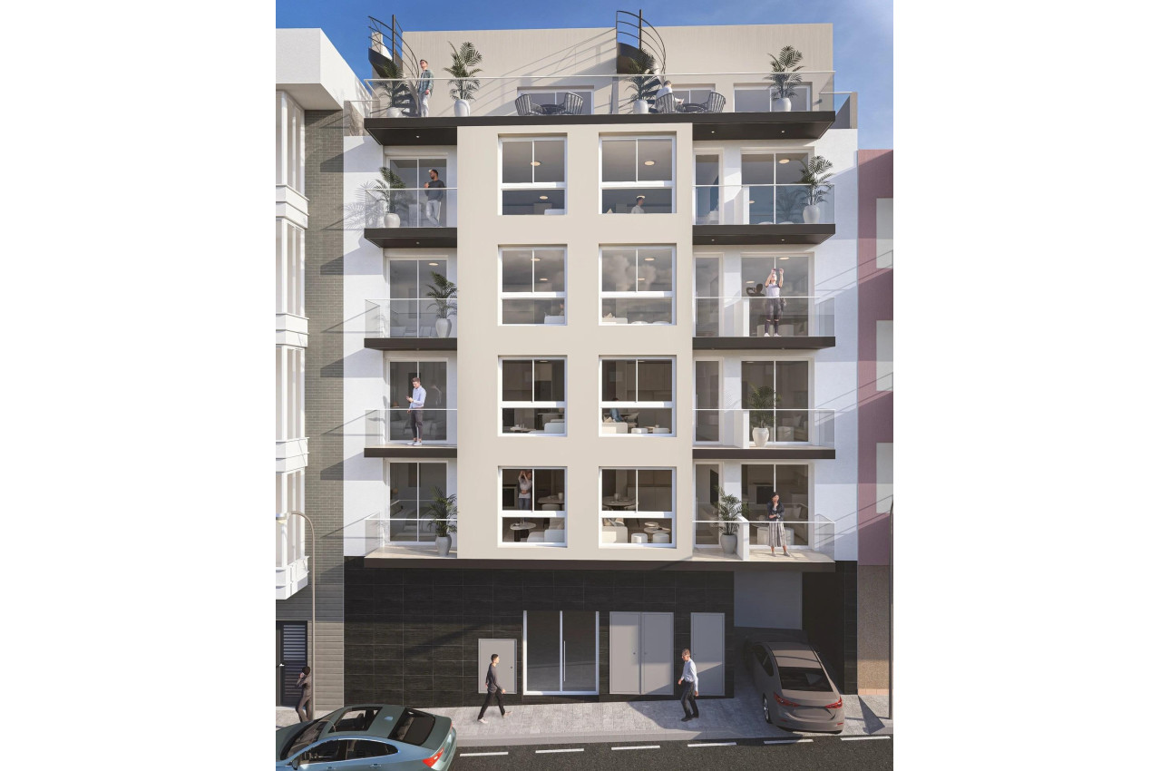 New Build - Apartment -
Torrevieja - Centro