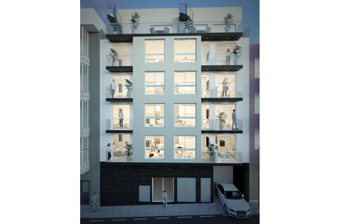 New Build - Apartment -
Torrevieja - Centro