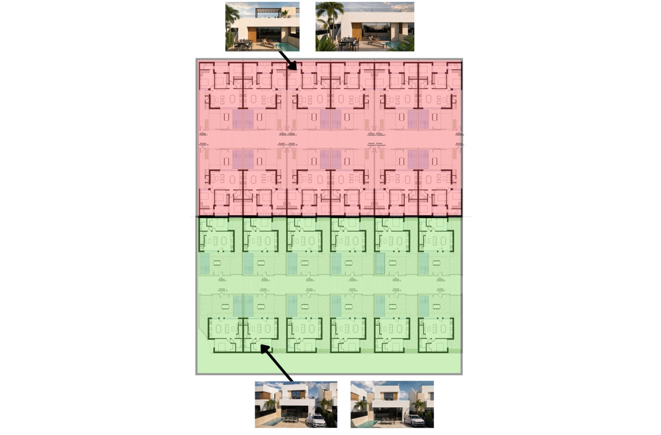 Obra nueva - Town House -
Alhama De Murcia - Condado De Alhama