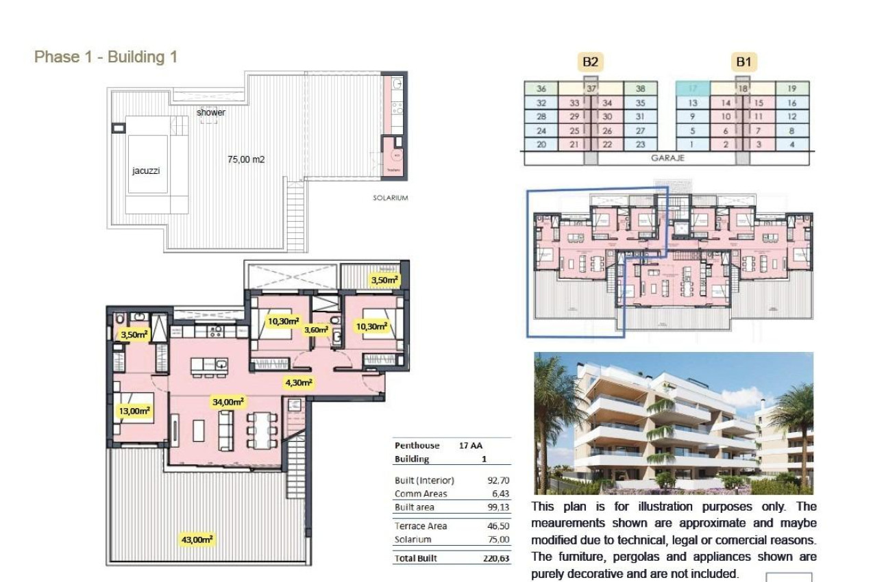New Build - Penthouse -
Torre Pacheco - Santa Rosalia Lake and Life Resort