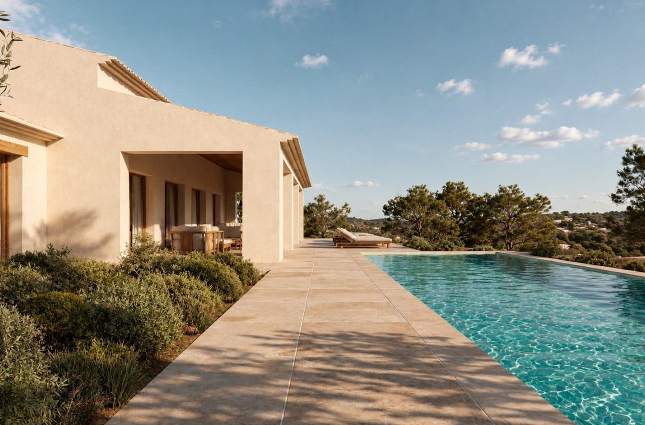 Obra nueva - Villa -
Benissa - Serrallonga