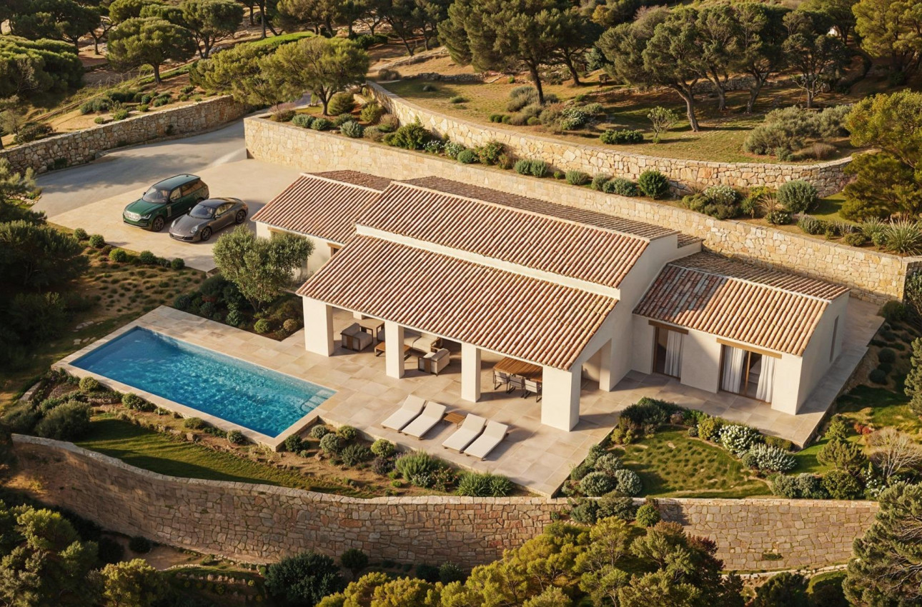 Obra nueva - Villa -
Benissa - Serrallonga