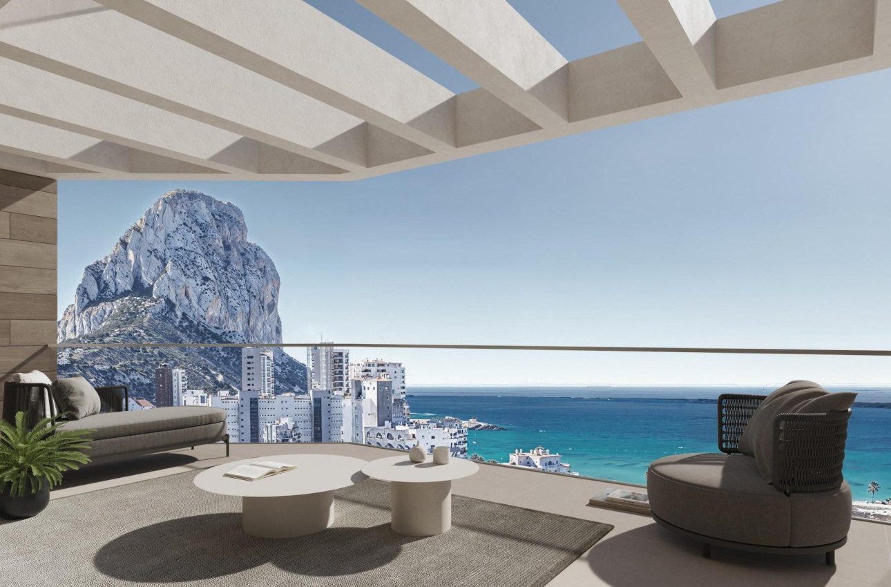 Obra nueva - Ático -
Calpe - Playa Arenal