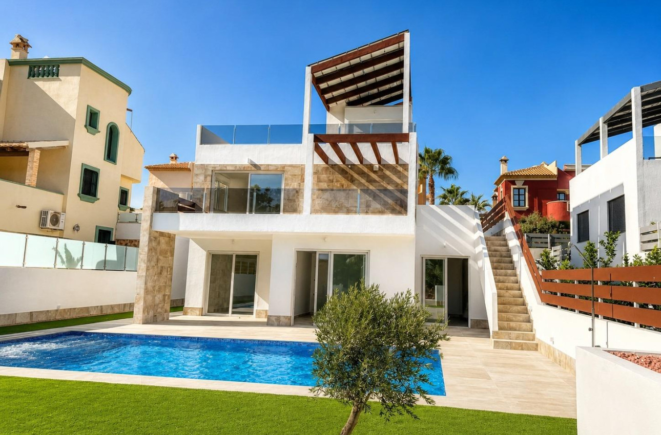 Obra nueva - Villa -
Rojales - Golf La Marquesa (Ciudad Quesada)