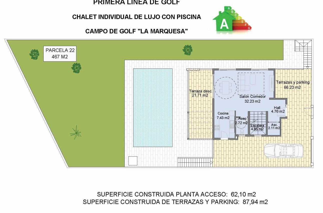 Obra nueva - Villa -
Rojales - Golf La Marquesa (Ciudad Quesada)