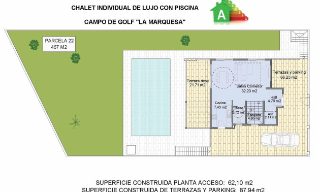 Obra nueva - Villa -
Rojales - Golf La Marquesa (Ciudad Quesada)