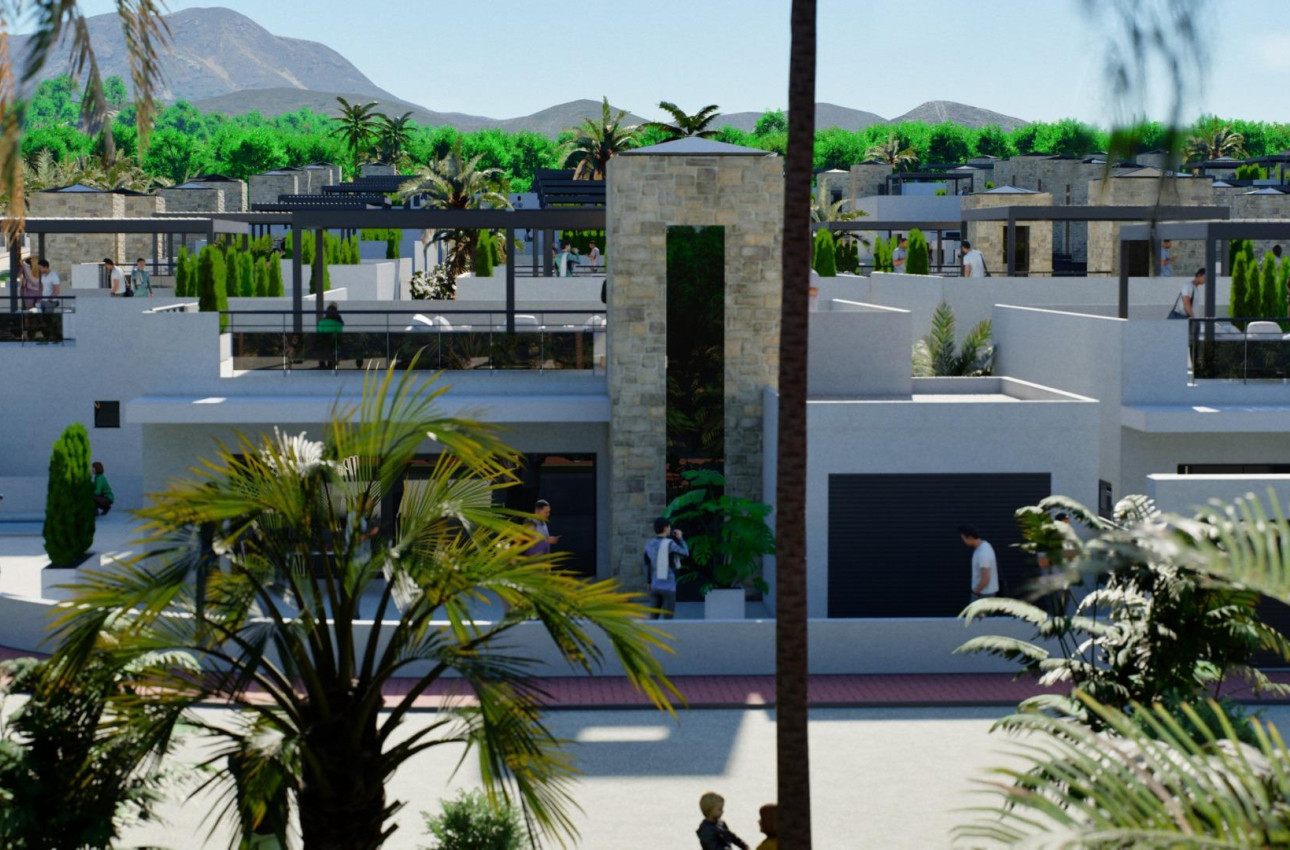 Obra nueva - Bungalow -
Fuente Álamo - La Pinilla